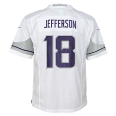 Justin Jefferson Minnesota Vikings Preschool Alternate Player Game Jersey - White Jerseys
