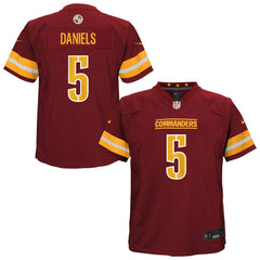 Jayden Daniels Washington Commanders Preschool Team Player Game Jersey - Burgundy Jerseys