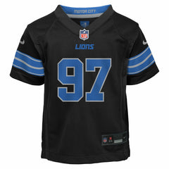 Aidan Hutchinson Detroit Lions Preschool Alternate Player Game Jersey - Black Jerseys