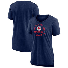 Boston Red Sox Women's Selected First Tri-Blend T-Shirt - Navy T-shirts