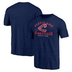 Cleveland Guardians Our Game Tri-Blend T-Shirt - Navy T-shirts