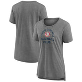 St. Louis Cardinals Women's Selected First Tri-Blend T-Shirt - Gray T-shirts