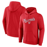 Washington Nationals Series Sweep Pullover Hoodie - Red Hoodies