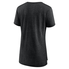 Pittsburgh Steelers Women's Steel City Tri-Blend T-Shirt - Charcoal T-shirts