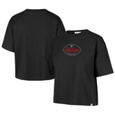 Atlanta Falcons '47 Women's Windthrow Reed City Sundays T-Shirt - Black T-shirts