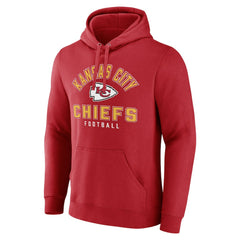 Kansas City Chiefs Between the Pylons Pullover Hoodie - Red Hoodies