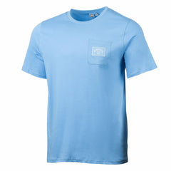 Manchester City Sport Design Sweden Relaxed Post Match Pocket T-Shirt Sky Blue