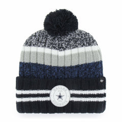 Dallas Cowboys '47 Quiver Cuffed Pom Knit Hat - Navy Hats