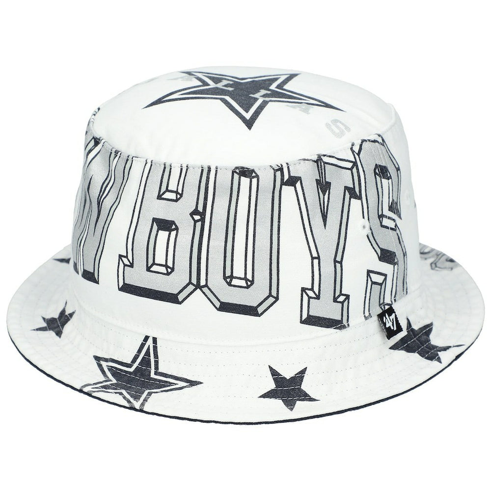 Dallas Cowboys '47 Women's Energize Bucket Hat - White Hats