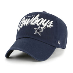 Dallas Cowboys '47 Women's Ariana Clean Up Adjustable Hat - Navy Hats