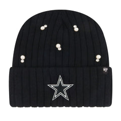 Dallas Cowboys '47 Women's Claudette Cuffed Knit Hat - Black Hats