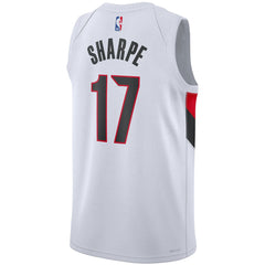 Shaedon Sharpe Portland Trail Blazers Unisex Swingman Player Jersey Association Edition White - Nike
