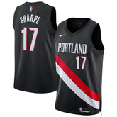 Shaedon Sharpe Portland Trail Blazers Unisex Swingman Jersey Icon Edition Black - Nike