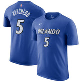 Paolo Banchero Orlando Magic Icon Edition Name & Number T-Shirt Blue - Nike