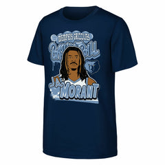 Ja Morant Memphis Grizzlies Outerstuff Youth Baller T-Shirt Navy outlet
