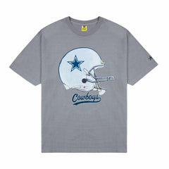 Dallas Cowboys GOLF WANG Helmet T-Shirt - Silver T-shirts