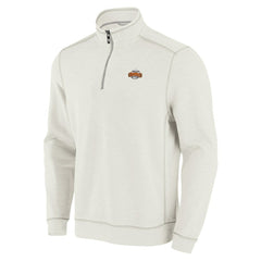 San Francisco Giants Tommy Bahama Sport Tobago Bay Tri-Blend Half-Zip Sweatshirt - Cream Sweatshirts