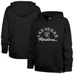 Las Vegas Raiders '47 Women's Whirlwind Naomi Pullover Hoodie - Black Hoodies