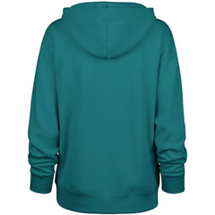 Miami Dolphins '47 Women's Whirlwind Naomi Pullover Hoodie - Aqua Hoodies