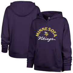 Minnesota Vikings '47 Women's Whirlwind Naomi Pullover Hoodie - Purple Hoodies