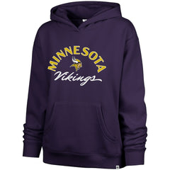 Minnesota Vikings '47 Women's Whirlwind Naomi Pullover Hoodie - Purple Hoodies