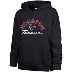 Houston Texans '47 Women's Whirlwind Naomi Pullover Hoodie - Navy Hoodies