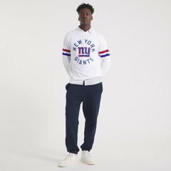 New York Giants x Todd Snyder Premium Jersey Mock Neck Tee - White Jerseys