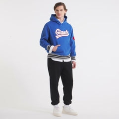 New York Giants x Todd Snyder Relaxed Canadian Fleece Hoodie - Royal Hoodies