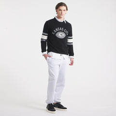 Kansas City Chiefs x Todd Snyder Cashmere Crew Sweater - Black