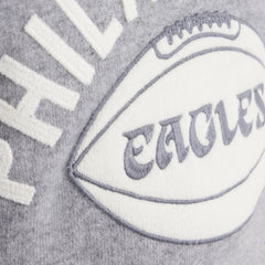 Philadelphia Eagles x Todd Snyder Cashmere Crew Sweater - Heather Gray