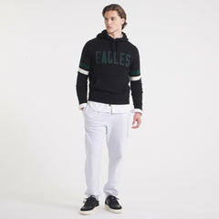 Philadelphia Eagles x Todd Snyder Cashmere Hoodie Sweater - Black Hoodies