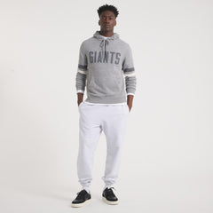 New York Giants x Todd Snyder Cashmere Hoodie Sweater - Heather Charcoal Hoodies