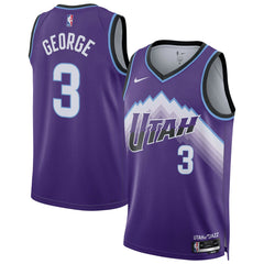 Keyonte George Utah Jazz Unisex Swingman Jersey Icon Edition Purple - Nike