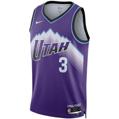 Keyonte George Utah Jazz Unisex Swingman Jersey Icon Edition Purple - Nike