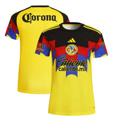 Club America Women's 2025/26 Home Replica Jersey Yellow - Adidas online