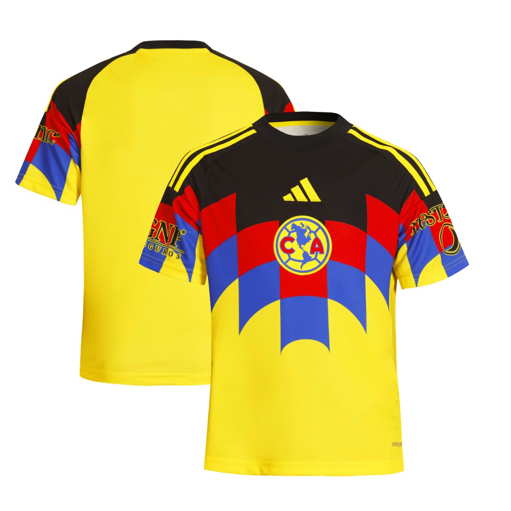 Club America Youth 2025/26 Home Replica Jersey Yellow - Adidas for sale