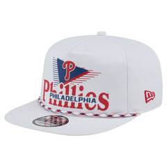 Philadelphia Phillies New Era Collide Golfer Snapback Hat - White Hats