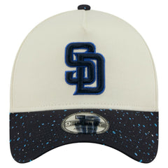San Diego Padres New Era Speckle A-Frame 9FORTY Adjustable Hat - Cream Hats
