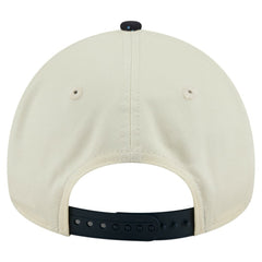 Atlanta Braves New Era Speckle A-Frame 9FORTY Adjustable Hat - Cream Hats