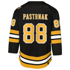 David Pastrnak Boston Bruins Youth Home Premier Player Jersey - Black | US 202597404