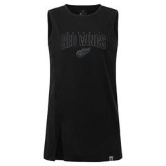 Detroit Red Wings Levelwear Women's Influx Darkmoon Tank Top - Black | US 202597426
