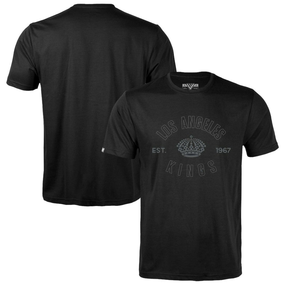 Los Angeles Kings Levelwear Richmond Darkmoon T-Shirt - Black | US 202597496