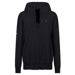 Philadelphia Flyers Levelwear Women's Waterfall Nightfall Pullover Hoodie - Black | US 202597645