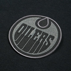 Edmonton Oilers Levelwear Legacy Nightfall Pullover Sweatshirt - Black/Gray | US 202597850
