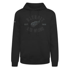Detroit Red Wings Levelwear Podium Abyssal Pullover Hoodie - Black | US 202597907