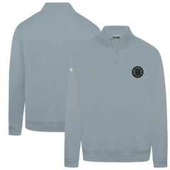 Boston Bruins Levelwear Murray Nightfall Quarter-Zip Jacket - Gray | US 202597935