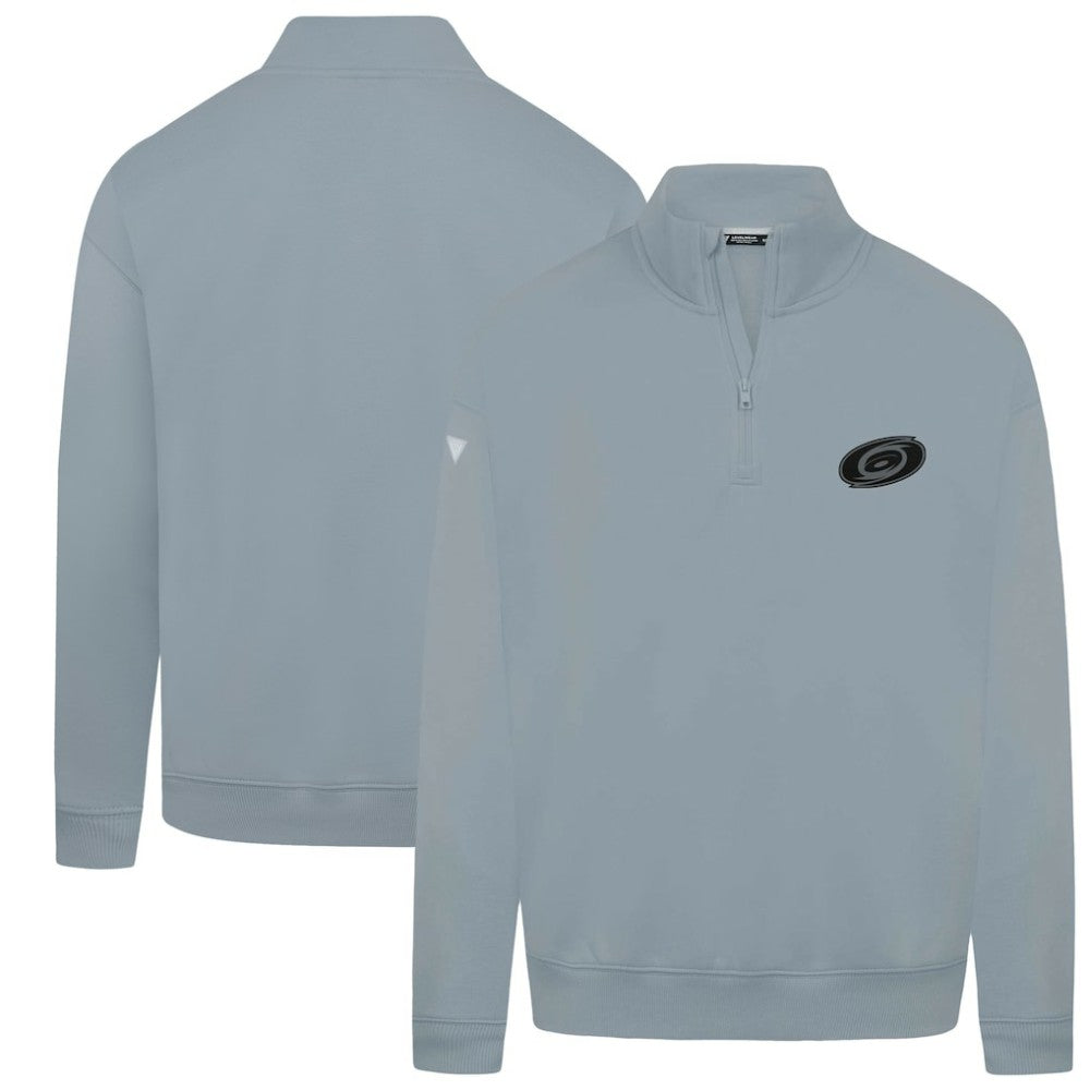 Carolina Hurricanes Levelwear Murray Nightfall Quarter-Zip Jacket - Gray | US 202597955