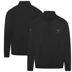 Pittsburgh Penguins Levelwear Murray Nightfall Quarter-Zip Jacket - Black | US 202597988
