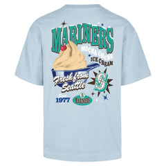 Seattle Mariners '47 Ice Cream Parlor Foundation T-Shirt - Light Blue T-shirts