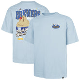 Milwaukee Brewers '47 Ice Cream Parlor Foundation T-Shirt - Light Blue T-shirts
